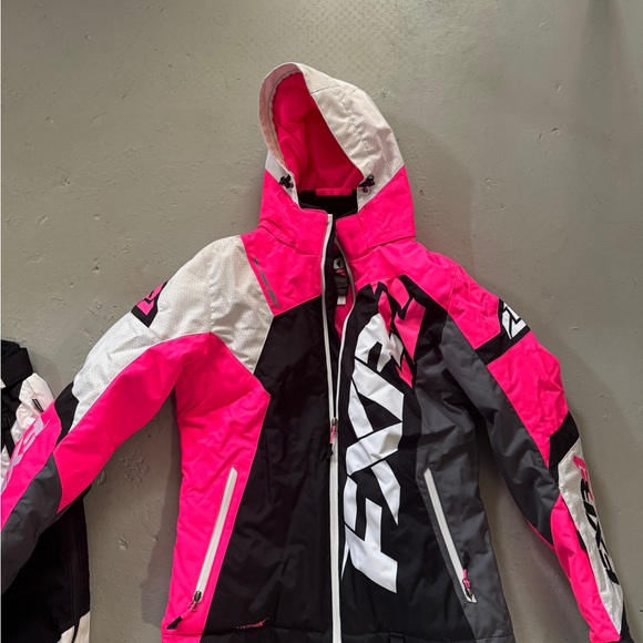 Women’s FXR snowmobile Pink and Black Jacket - Picture 1 of 1